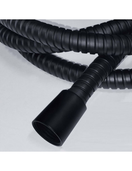 Tiger Tubo per Doccia Ultrahose 150 cm Nero