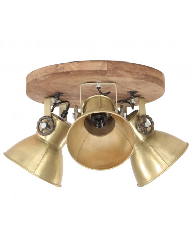 Lampada a Sospensione Industriale 25 W Ottone 42x27 cm E27