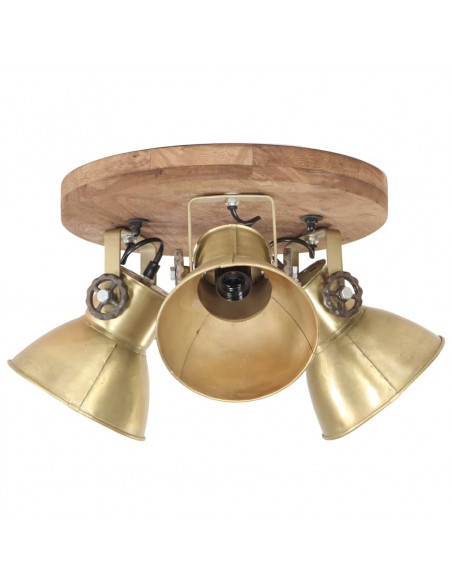 Lampada a Sospensione Industriale 25 W Ottone 42x27 cm E27