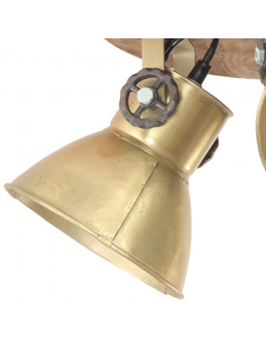 Lampada a Sospensione Industriale 25 W Ottone 42x27 cm E27