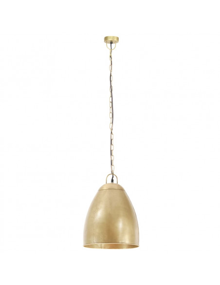 Lampada a Sospensione Industriale 25 W Ottone Rotonda 32 cm E27