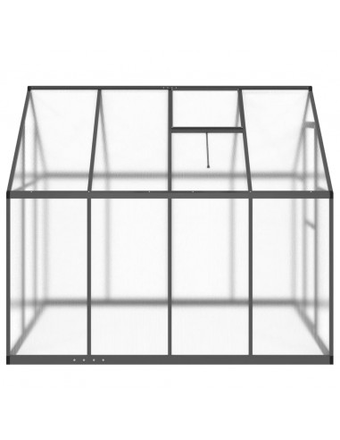 Telaio Serra con Base Antracite 224x169x195 cm in Alluminio