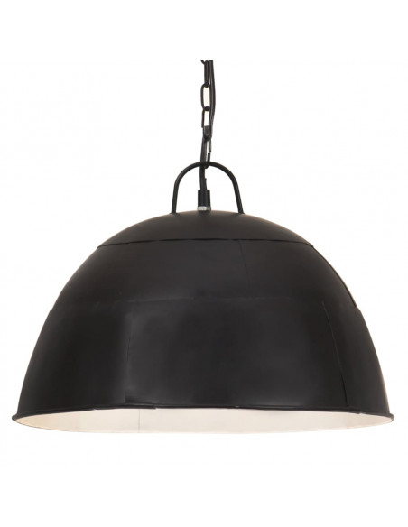 Lampada Industriale Vintage 25 W Nera Rotonda 40 cm E27