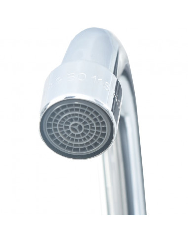 Lavandino Commerciale con Rubinetto in Acciaio Inossidabile