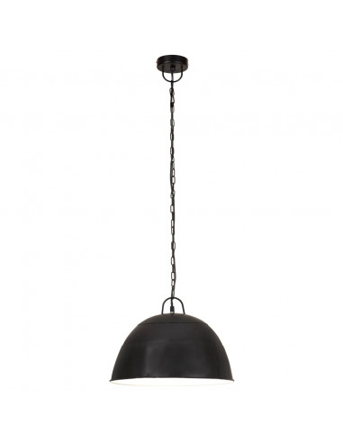 Lampada Industriale Vintage 25 W Nera Rotonda 40 cm E27