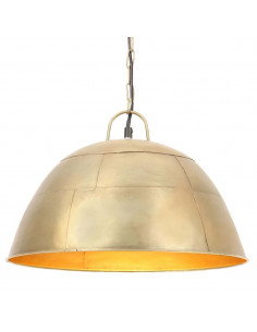 Lampada Industriale Vintage 25 W Ottone Rotonda 41 cm E27 2