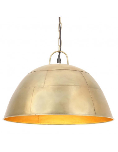 Lampada Industriale Vintage 25 W Ottone Rotonda 41 cm E27
