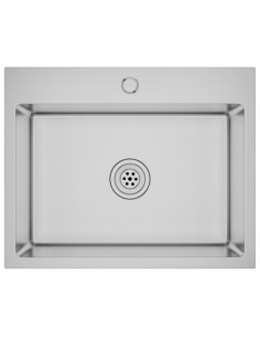 Lavello da Cucina Lavorato a Mano in Acciaio Inox 2