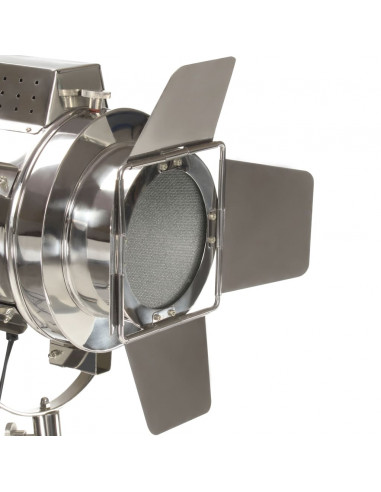 Lampada da Terra a Treppiede Legno Massello di Mango 180 cm