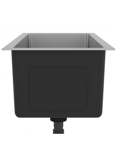 Lavello da Cucina Lavorato a Mano in Acciaio Inox