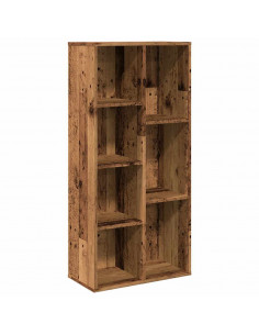 Libreria Legno Antico 50x25x104 cm 2