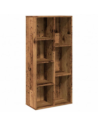 Libreria Legno Antico 50x25x104 cm