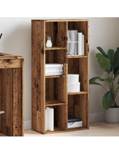 Libreria Legno Antico 50x25x104 cm