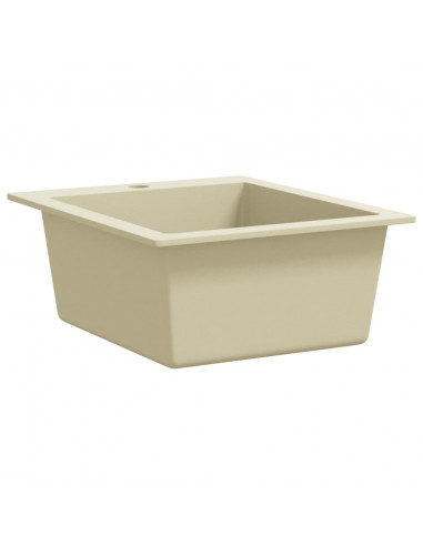 Lavello da Cucina in Granito Vasca Singola Beige