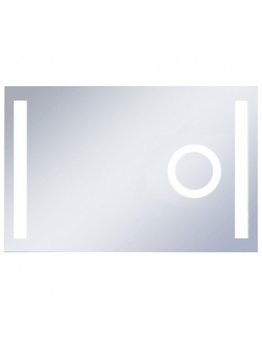 Specchio LED da Bagno con Sensore Tattile 100x60 cm