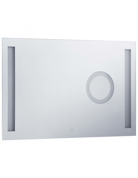 Specchio LED da Bagno con Sensore Tattile 100x60 cm