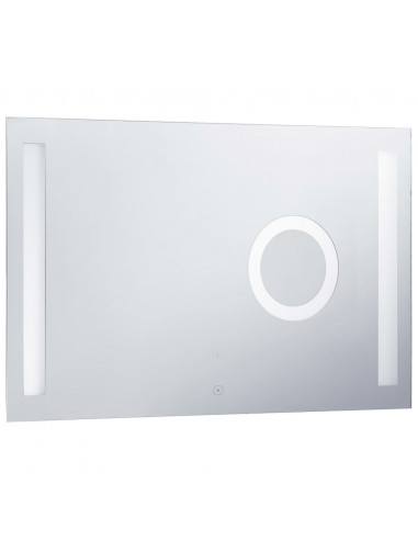 Specchio LED da Bagno con Sensore Tattile 100x60 cm