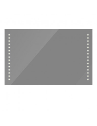 Specchio da bagno 100 x 60 cm( L x H) con luci led