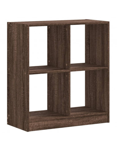 Libreria Rovere Marrone 68,5x32x75 cm in Legno Multistrato