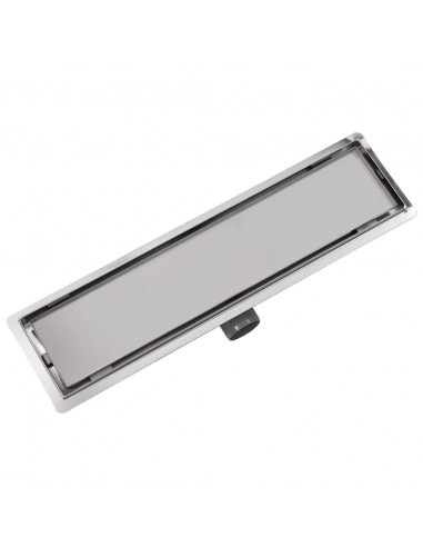 Canaletta di Drenaggio Lineare 530x140 mm in Acciaio Inox
