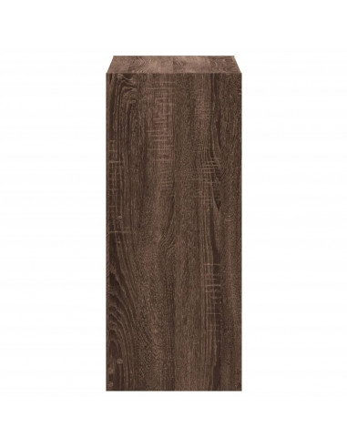 Libreria Rovere Marrone 68,5x32x75 cm in Legno Multistrato