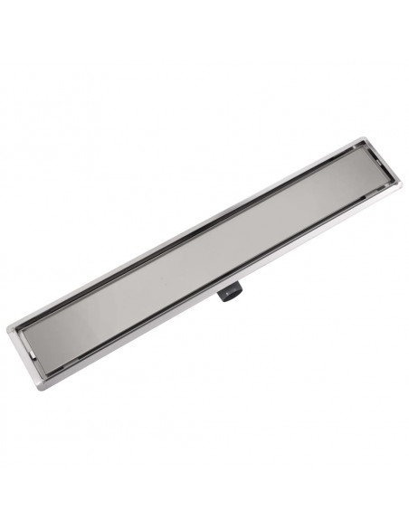 Canaletta di Drenaggio Lineare per Doccia 830x140 mm Acciaio Inox