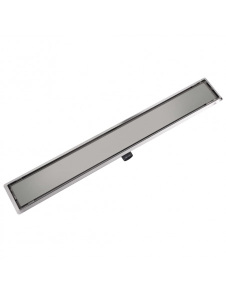 Canaletta Drenaggio per Doccia Doppia 1030x140 mm Acciaio Inox