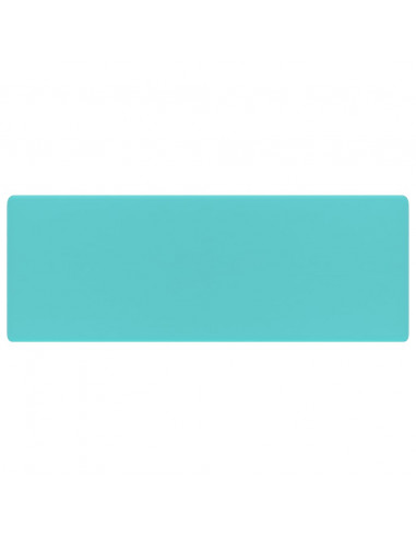 Lavabo Troppopieno Quadrato Verde Chiaro Opaco 41x41cm Ceramica