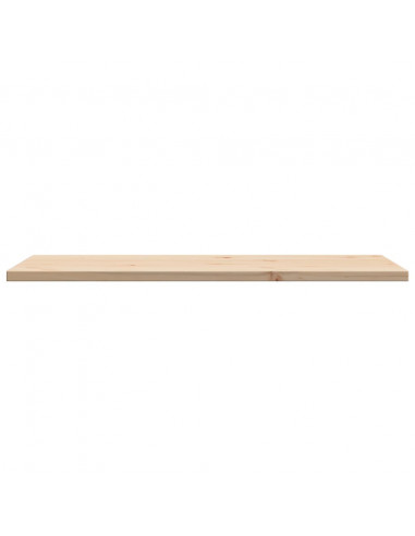 Piano Tavolo 100x50x2,5cm Rettangolare Legno Massello di Pino