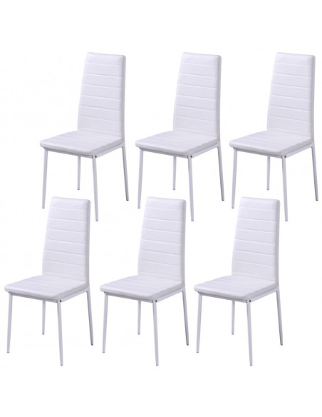 Set da Pranzo 7 pz Nero e Bianco