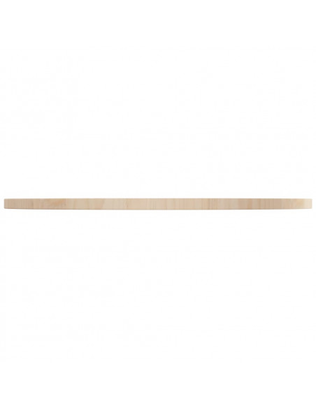 Piano Tavolo Ø80x2,5 cm in Legno Massello di Pino