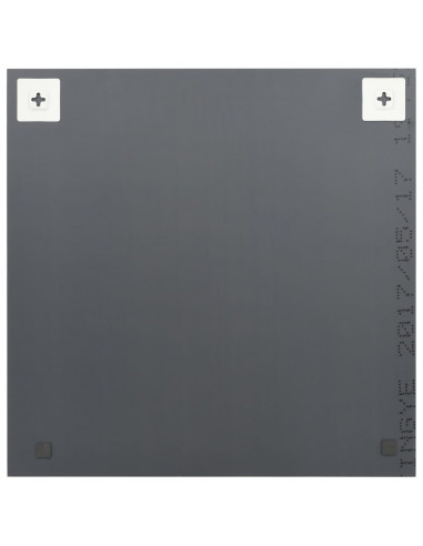 Specchio da Parete 40x40 cm Quadrato in Vetro