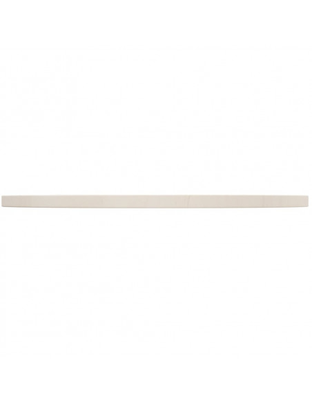 Piano Tavolo Bianco Ø70x2,5 cm in Legno Massello di Pino