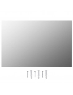 Specchio da Parete Rettangolare 60x40cm in Vetro 2
