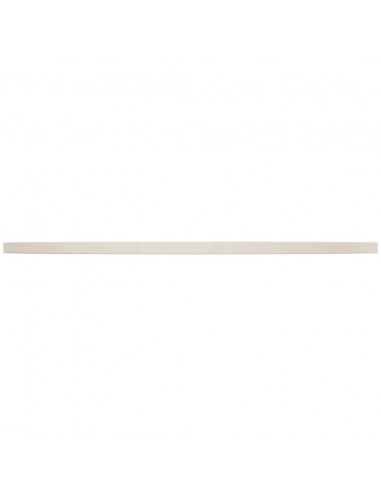 Piano Tavolo Bianco Ø90x2,5 cm in Legno Massello di Pino