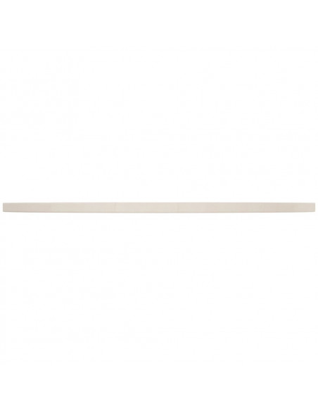 Piano Tavolo Bianco Ø90x2,5 cm in Legno Massello di Pino