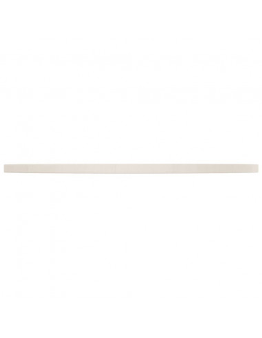 Piano Tavolo Bianco Ø80x2,5 cm in Legno Massello di Pino