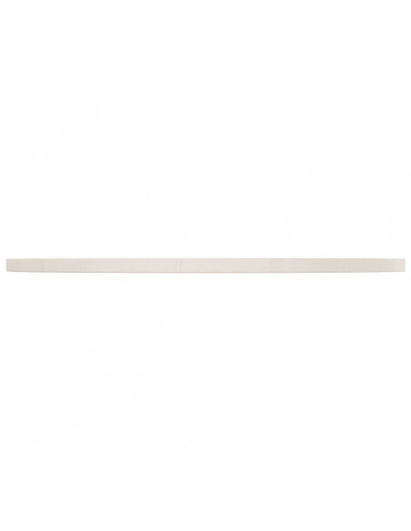 Piano Tavolo Bianco Ø80x2,5 cm in Legno Massello di Pino