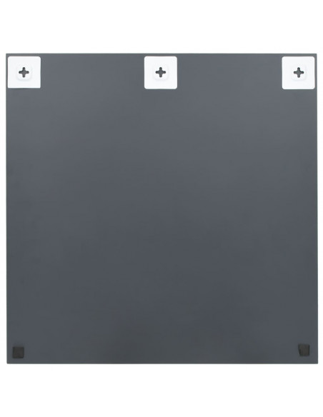 Specchio da Parete 60x60 cm Quadrato in Vetro