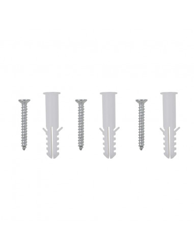 Specchio da Parete 60x60 cm Quadrato in Vetro