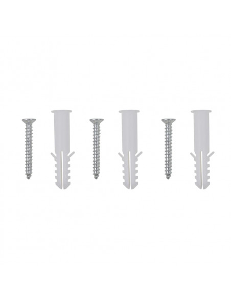 Specchio da Parete 60x60 cm Quadrato in Vetro