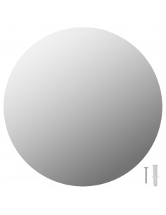Specchio da Parete 40 cm in Vetro Circolare 2