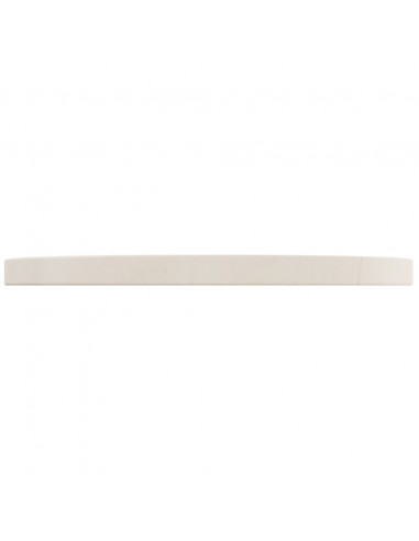 Piano Tavolo Bianco Ø40x2,5 cm in Legno Massello di Pino