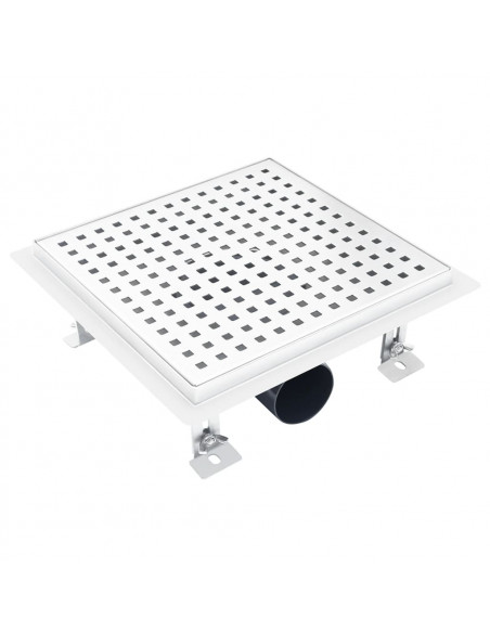 Scarico Doccia 23x23 cm in Acciaio Inossidabile