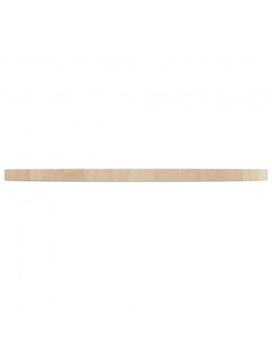 Piano Tavolo Ø60x2,5 cm in Legno Massello di Pino