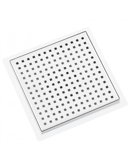 Scarico Doccia 23x23 cm in Acciaio Inossidabile