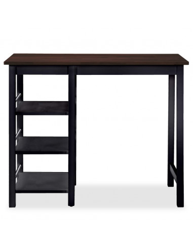 Set da Bar 3 pz in MDF Nero