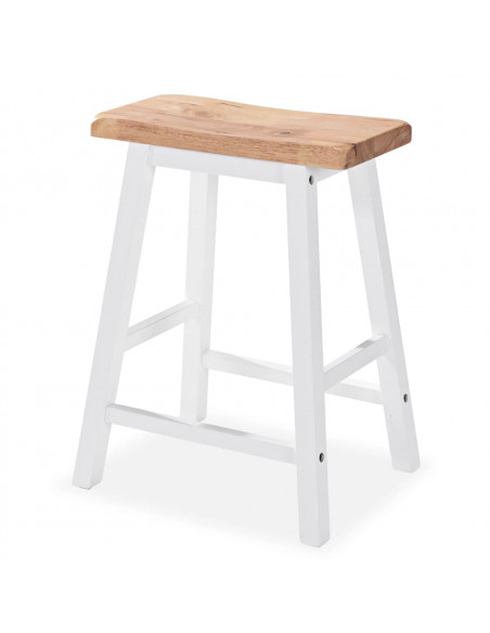 Set da Bar 3 pz in MDF Bianco