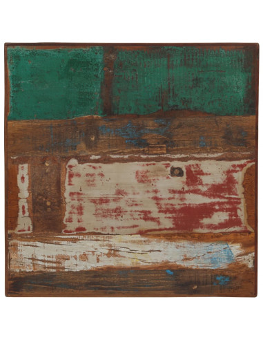 Set da Bar 3 pz in Legno Massello di Recupero Multicolore