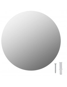 Specchio Senza Cornice Rotondo 30 cm in Vetro 2